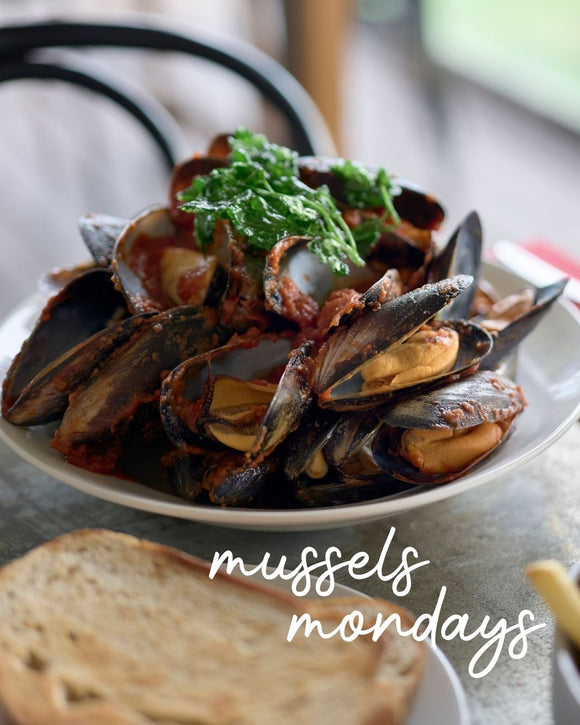MUSSEL MONDAYS